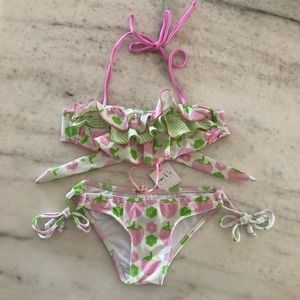 Kimi & Li little girls bikini